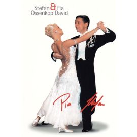 Autogramme Tanzen | Pia DAVID + Stefan OSSENKOP | 2000er Druck (Tanzszene Color)