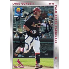 Autogramm Baseball | Palm Beach Cardinals | 2008 | Luke GORSETT