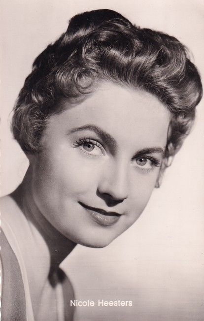 Filmpostkarte | Nicole HEESTERS | 1956 "Das Liebesleben Des Schönen Franz"  (Kolibri 2580)