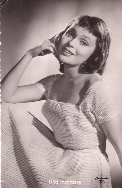 Filmpostkarte | Ulla JACOBSSON | 1957 "Die Letzten Werden Die Ersten Sein" (Kolibri 2447)