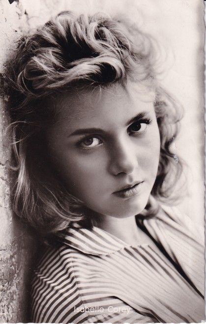 Filmpostkarte (Frankreich) | Isabelle COREY | 1957 "Mädchen Und Männer" (Kolibri 2363)