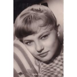 Filmpostkarte | Karin BAAL | 1957 "Der Müde Theodor" (Kolibri 2505)