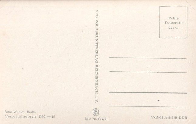 Filmpostkarte | Angelika HAUFF | 1949 "Figaros Hochzeit" (VEB 243/56)