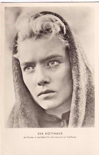 Filmpostkarte | Eva KOTTHAUS | 1954 "Kein Hüsung" (VEB 378/56)