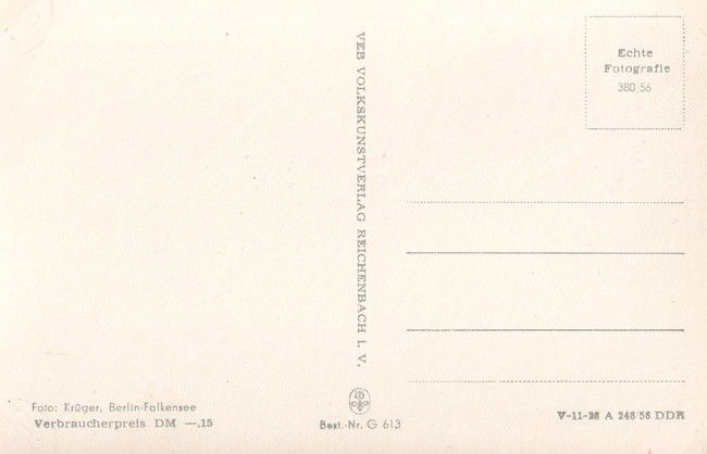 AK Schlager | Fred FROHBERG | 1950er (Portrait SW) VEB 380/56
