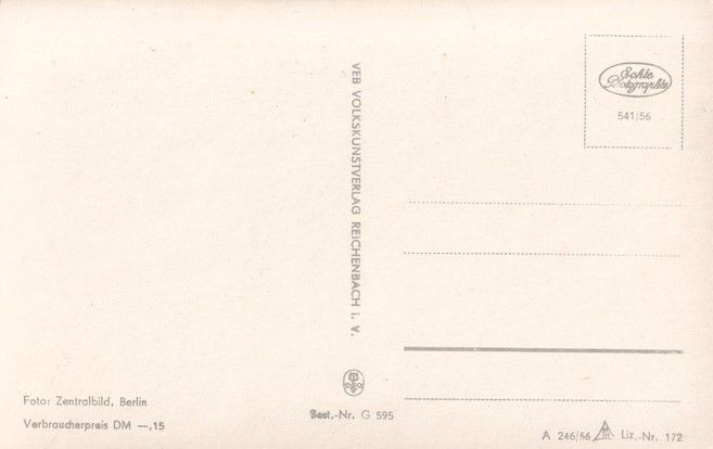 Filmpostkarte (Frankreich) | Gerard PHILIPE | 1950er (Portrait SW) VEB 541/56 G595