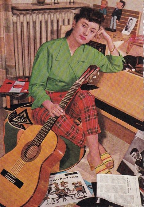 Filmpostkarte (Italien) | Caterina VALENTE | 1950er (Portrait Color) WS F23