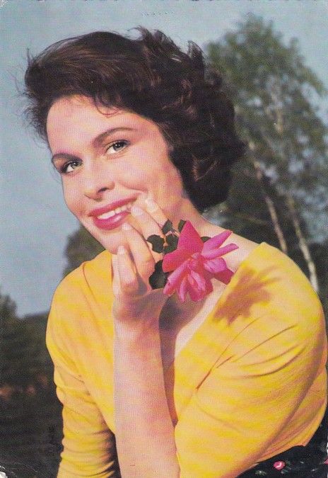 Filmpostkarte | Barbara RÜTTING | 1950er (Portrait Color) WS F16