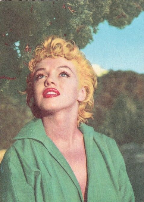 Filmpostkarte (USA) | Marilyn MONROE | 1950er (Portrait Color UFA) Baron