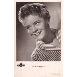 Filmpostkarte | Romy SCHNEIDER | 1950er (Portrait SW) KuB U975
