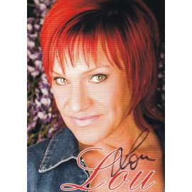 Autogramm Schlager | LOU (Marie-Luise Hoffner)  | 2000er (Portrait Color) Fanclub