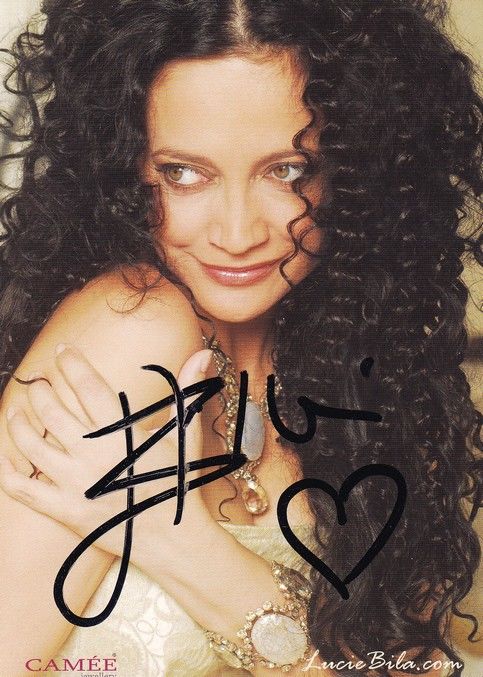 Autogramm Pop (CZE) | Lucie BILA | 2000er (Portrait Color) Camee