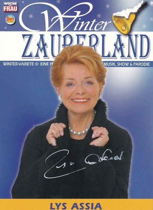 Autogramm Schlager | Lys ASSIA | 2005 "Lady In Blue" (Rubin)