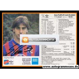 Autogramm Fussball | KFC Uerdingen 05 | 1989 | Siegfried REICH