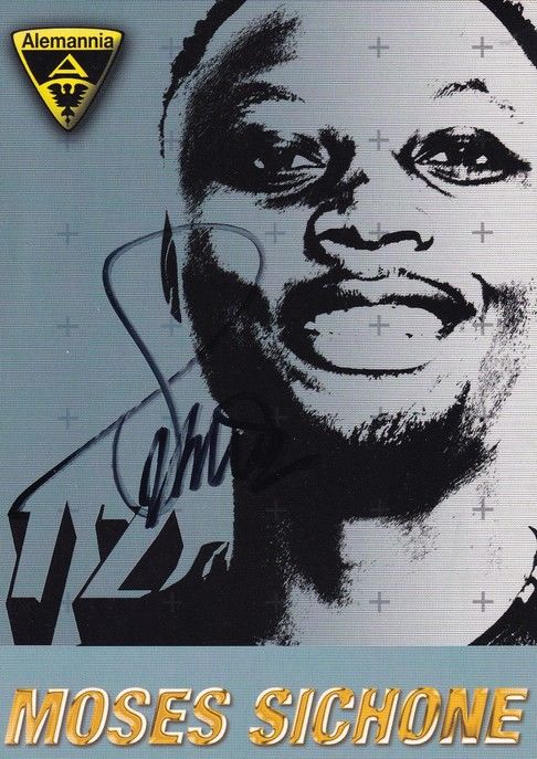 Autogramm Fussball | Alemannia Aachen | 2004 | Moses SICHONE