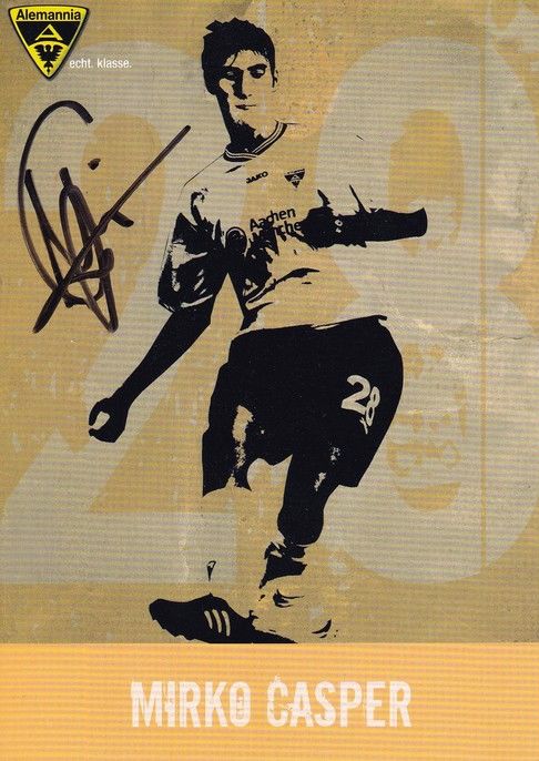 Autogramm Fussball | Alemannia Aachen | 2005 | Mirko CASPER