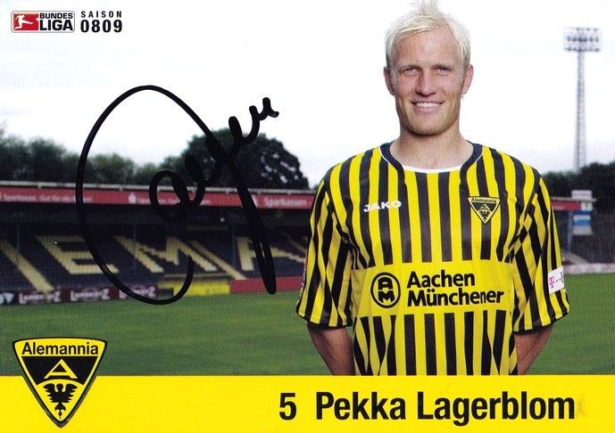 Autogramm Fussball | Alemannia Aachen | 2008 | Pekka LAGERBLOM