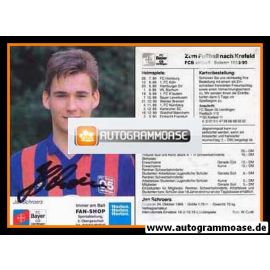 Autogramm Fussball | KFC Uerdingen 05 | 1989 | Jan SCHROERS