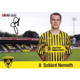 Autogramm Fussball | Alemannia Aachen | 2008 | Szilard NEMETH