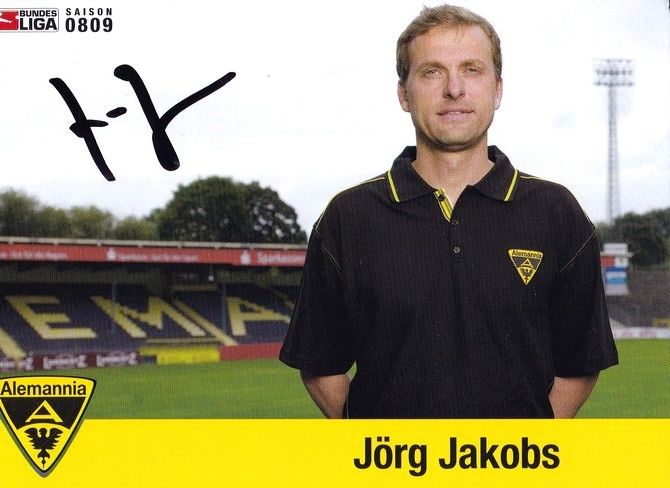 Autogramm Fussball | Alemannia Aachen | 2008 | Jörg JAKOBS