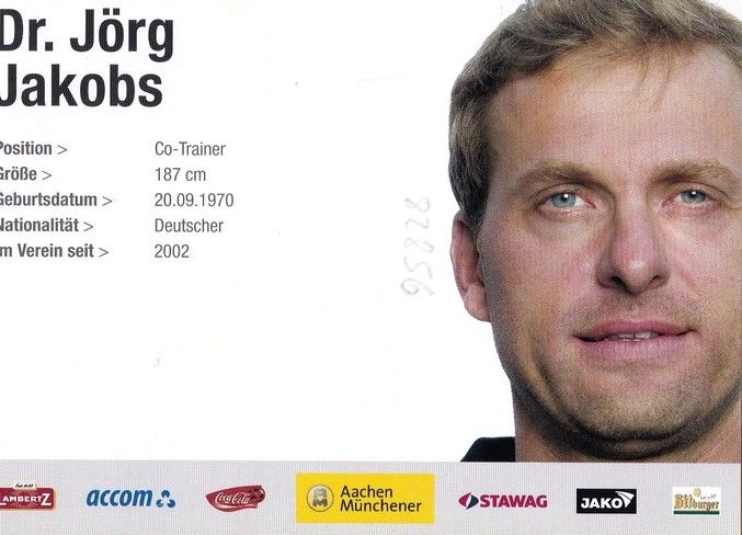 Autogramm Fussball | Alemannia Aachen | 2008 | Jörg JAKOBS