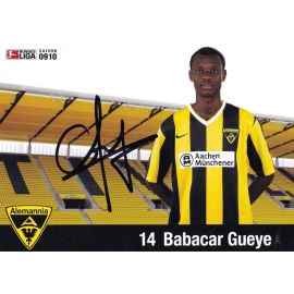 Autogramm Fussball | Alemannia Aachen | 2009 | Babacar GUEYE