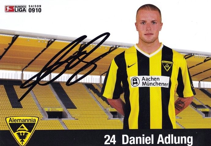 Autogramm Fussball | Alemannia Aachen | 2009 | Daniel ADLUNG