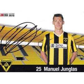 Autogramm Fussball | Alemannia Aachen | 2009 | Manuel JUNGLAS