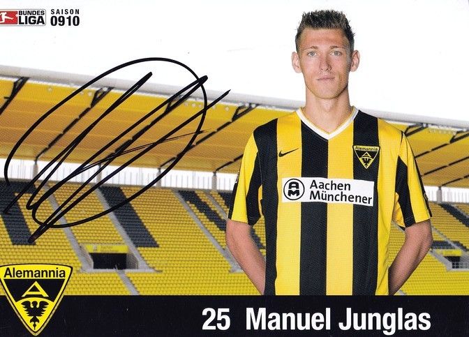 Autogramm Fussball | Alemannia Aachen | 2009 | Manuel JUNGLAS