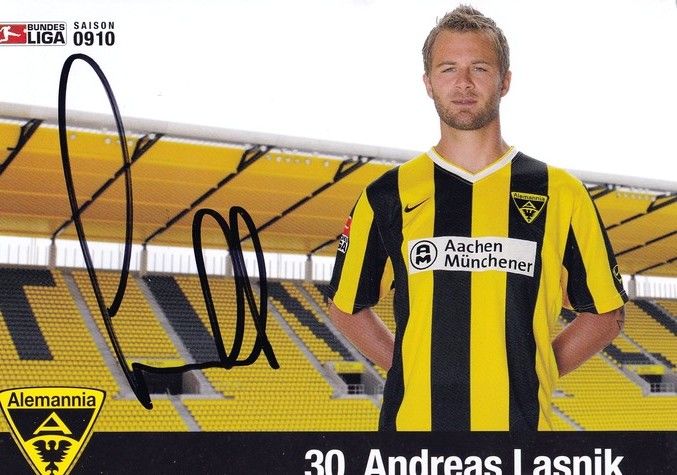 Autogramm Fussball | Alemannia Aachen | 2009 | Andreas LASNIK