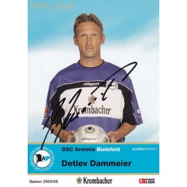 Autogramm Fussball | DSC Arminia Bielefeld | 2004 | Detlev DAMMEIER