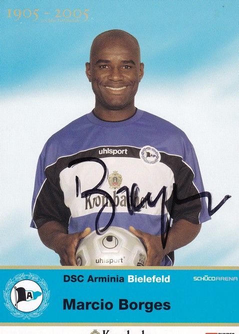 Autogramm Fussball | DSC Arminia Bielefeld | 2004 | Marcio BORGES
