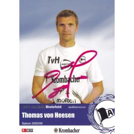 Autogramm Fussball | DSC Arminia Bielefeld | 2005 | Thomas VON HEESEN