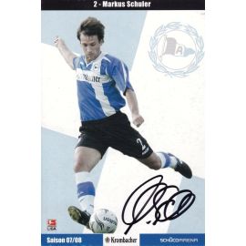 Autogramm Fussball | DSC Arminia Bielefeld | 2007 | Markus SCHULER