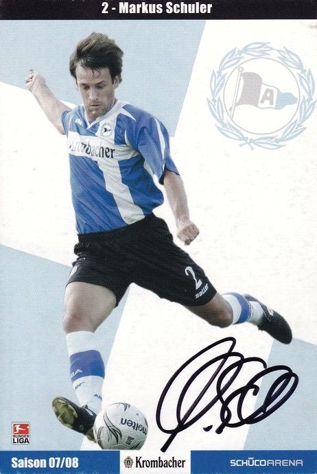 Autogramm Fussball | DSC Arminia Bielefeld | 2007 | Markus SCHULER