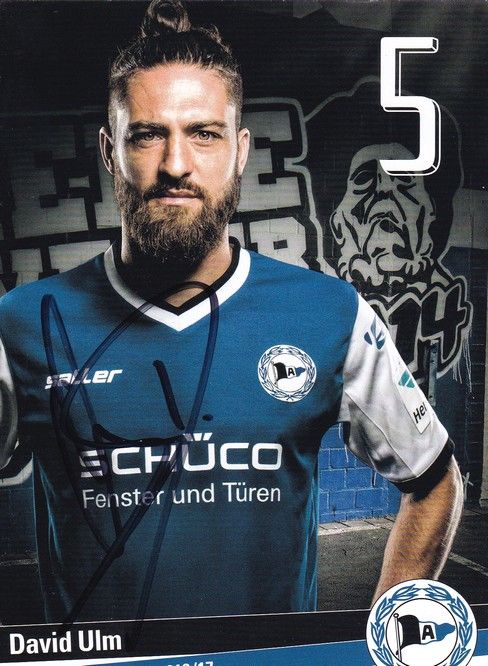Autogramm Fussball | DSC Arminia Bielefeld | 2016 | David ULM