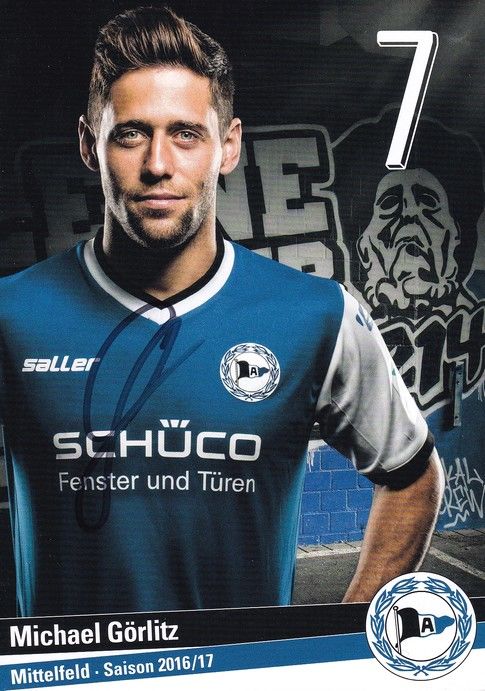Autogramm Fussball | DSC Arminia Bielefeld | 2016 | Michael GÖRLITZ