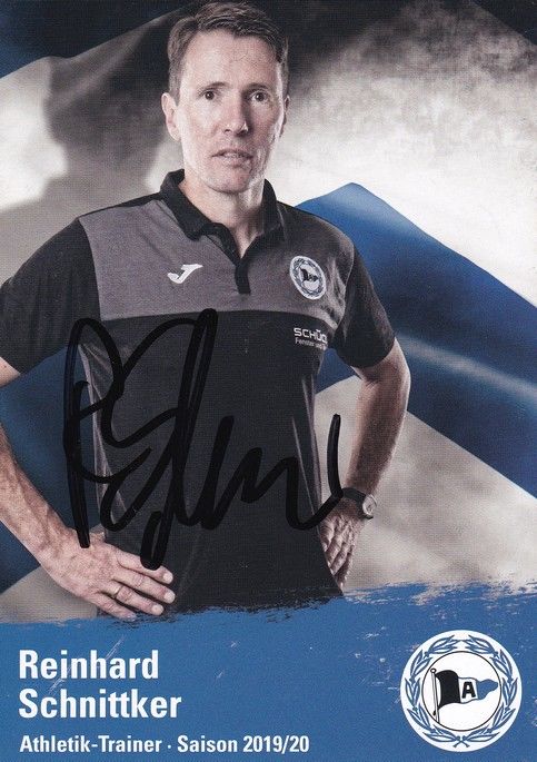 Autogramm Fussball | DSC Arminia Bielefeld | 2019 | Reinhard SCHNITTKER