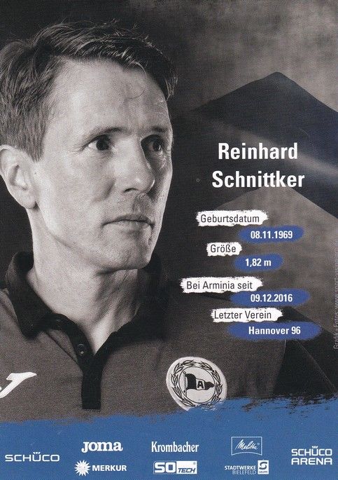 Autogramm Fussball | DSC Arminia Bielefeld | 2019 | Reinhard SCHNITTKER