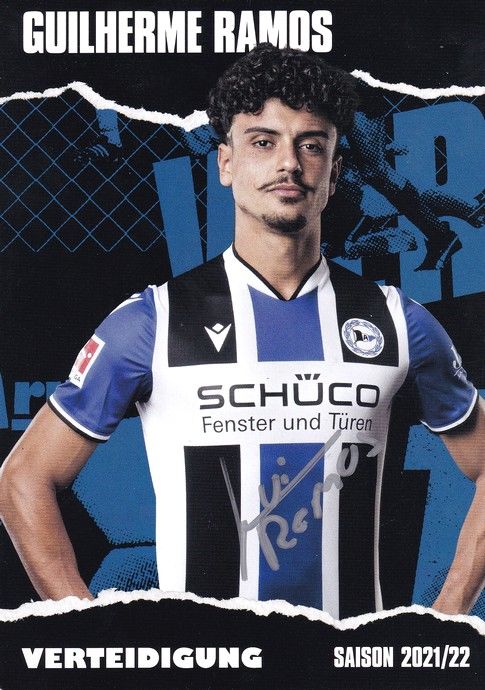 Autogramm Fussball | DSC Arminia Bielefeld | 2021 | Guilherme RAMOS