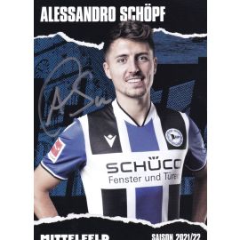 Autogramm Fussball | DSC Arminia Bielefeld | 2021 | Alessandro SCHÖPF