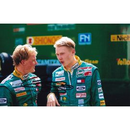 Autogramm Formel 1 | Johnny HERBERT | 1992 Foto (GP Deutschland Häkkinen)