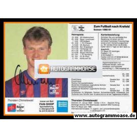 Autogramm Fussball | KFC Uerdingen 05 | 1990 | Thorsten CHMIELEWSKI