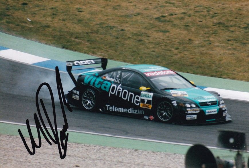 Autogramm Tourenwagen | Manuel REUTER | 2003 Foto (Rennszene Color Opel)