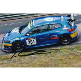 Autogramm Tourenwagen | Peter TERTING | 2011 Foto (Rennszene Color VW Golf GT24)