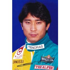 Autogramm Formel 1 | Hideki NODA | 1994 Foto (Portrait Color Tourtel)