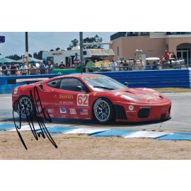 Autogramm Tourenwagen | Pierre KAFFER | 2009 Foto (Rennszene Color Ferrari F430)