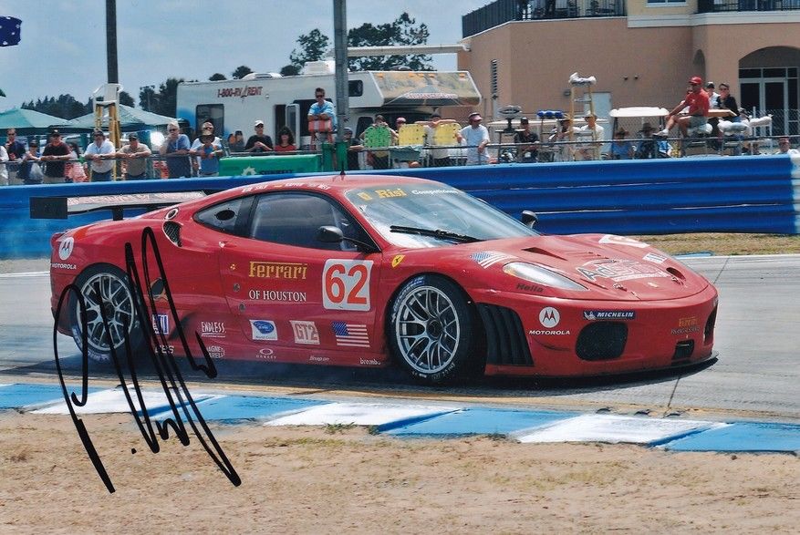 Autogramm Tourenwagen | Pierre KAFFER | 2009 Foto (Rennszene Color Ferrari F430)