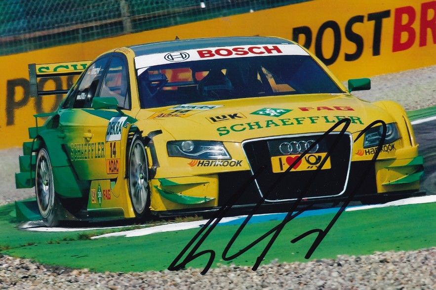 Autogramm Tourenwagen | Martin TOMCZYK | 2011 Foto (Rennszene Color Audi A4)