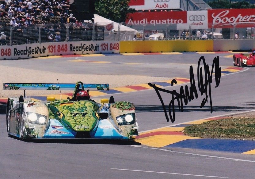 Autogramm Tourenwagen | Rinaldo CAPELLO | 2000er Foto (Rennszene Color Audi R8)